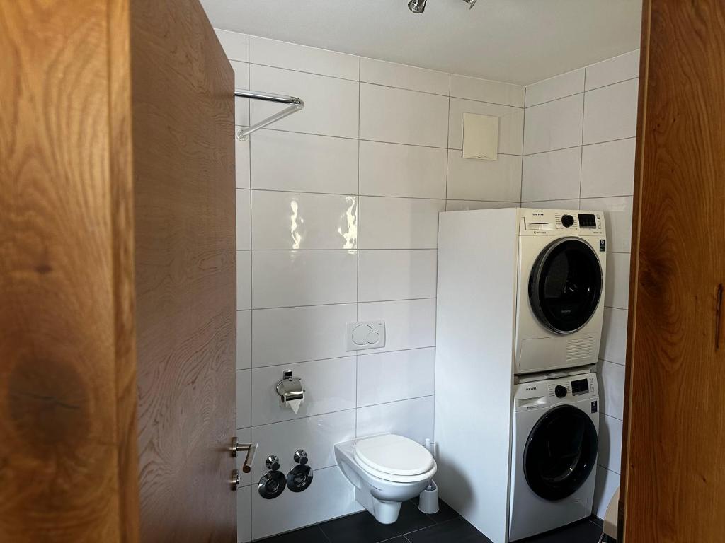 Koupelna v ubytování Ferienwohnung Mölltaler Bergblick