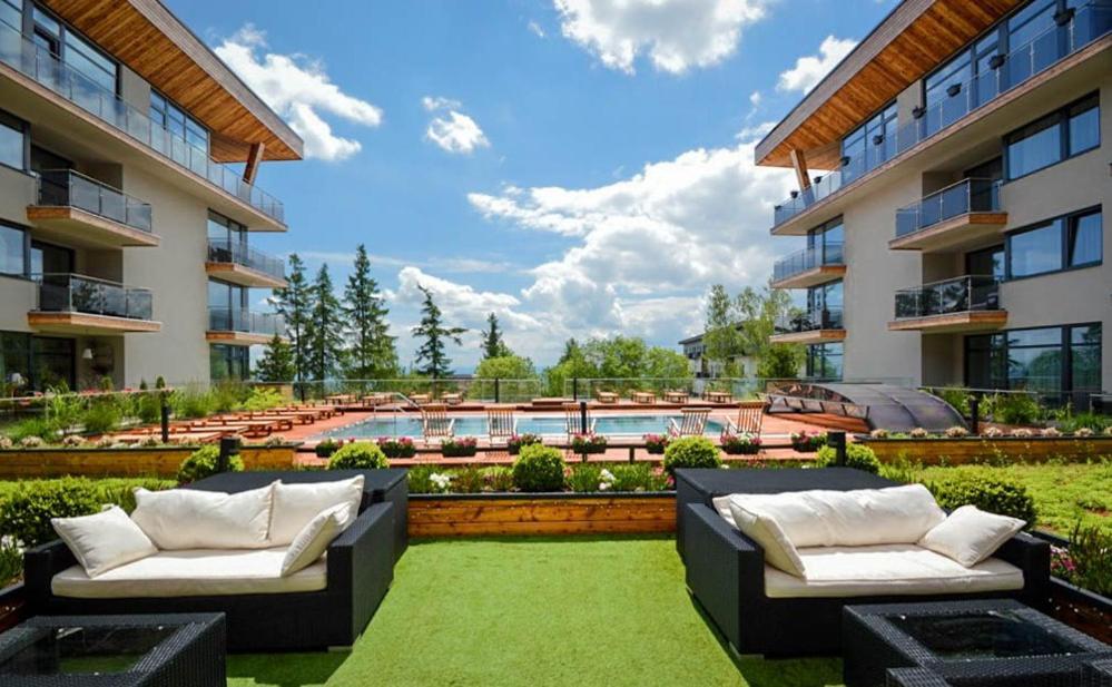 Zahrada ubytování Helen Apartments Hrebienok Resort C317