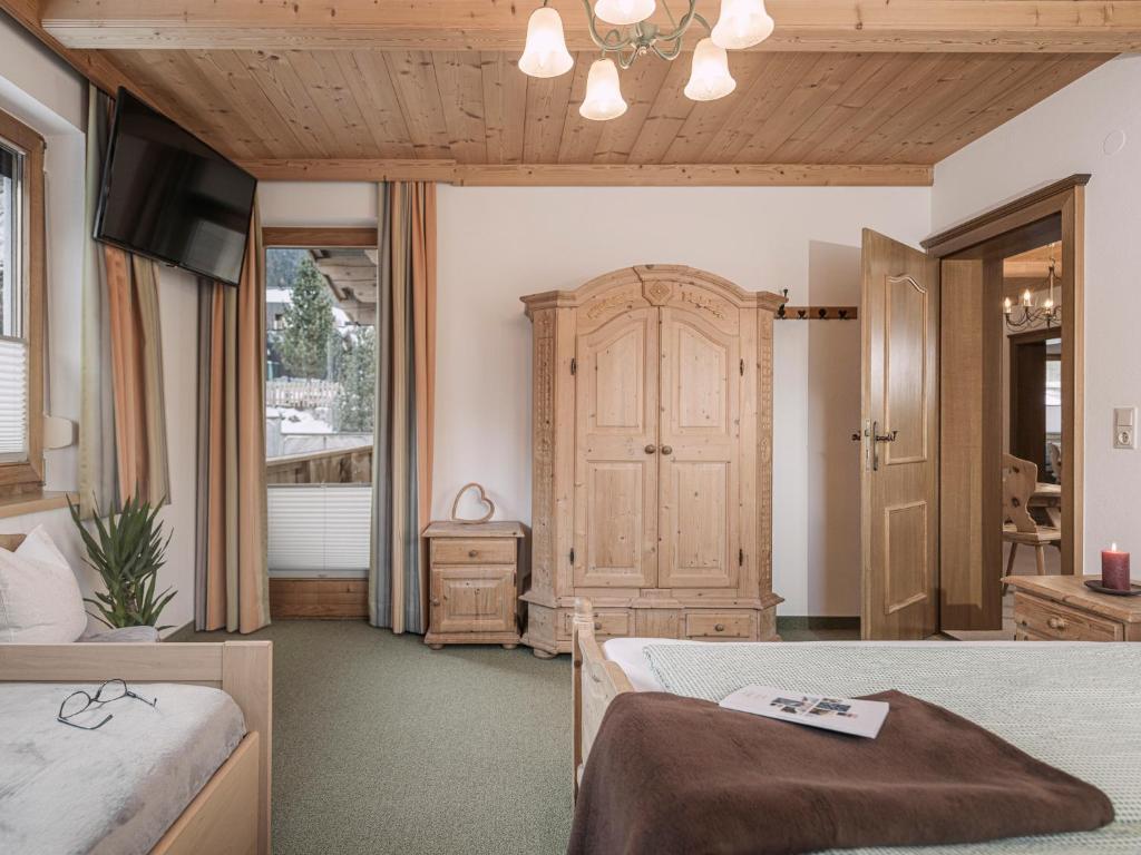 Postel nebo postele na pokoji v ubytování Appartement Geisler
