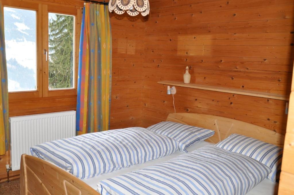 Postel nebo postele na pokoji v ubytování Chalet Edelweiss
