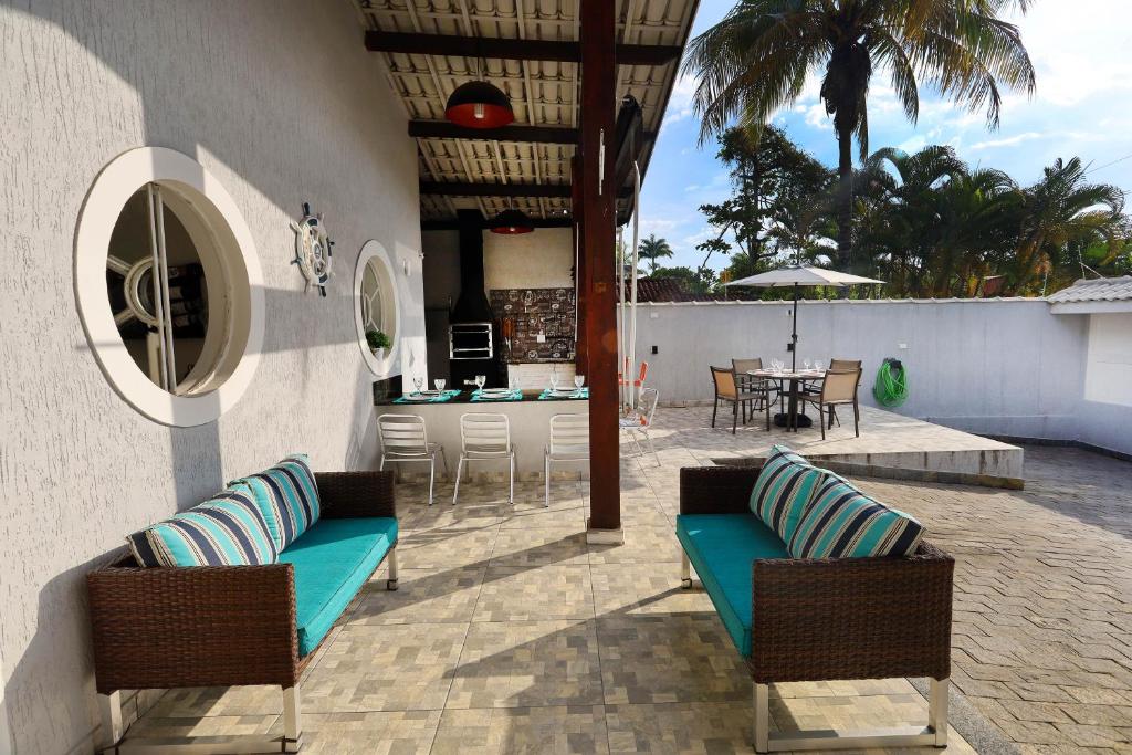 Et opholdsområde på Casa Sossego