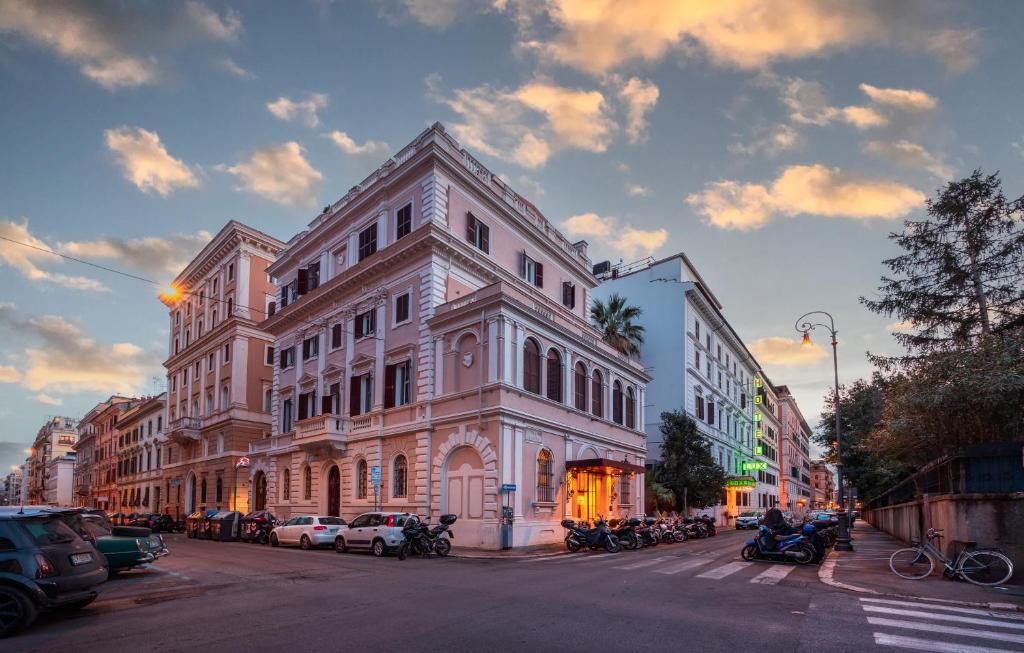 Budova, kde se hotel nachází