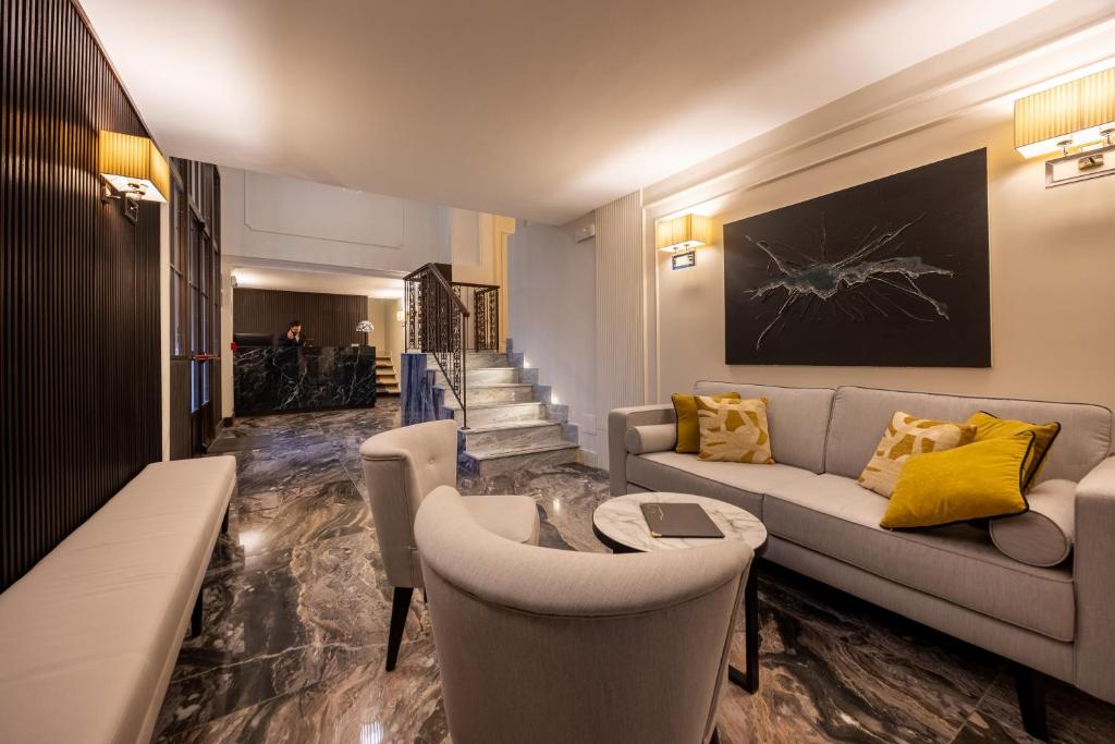 Posezení v ubytování BH Hotel