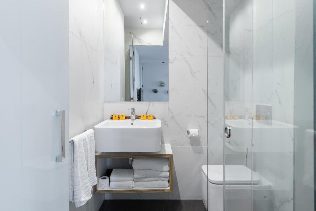 Kúpeľňa v ubytovaní Cosmo Apartments Sants