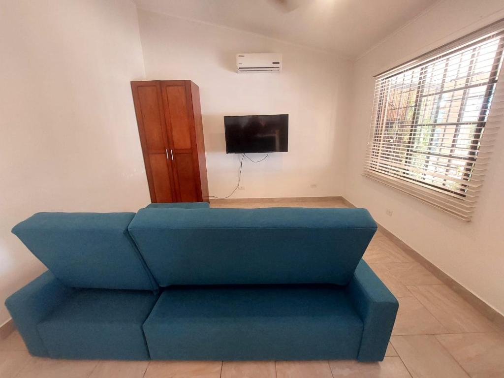 TV a/nebo společenská místnost v ubytování Guest House