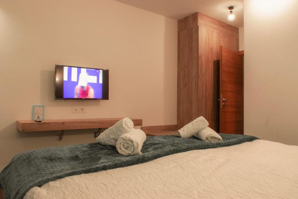 Boulevard Luxury Apartments City Center Ohrid - Deluxe Double Or Twin Room With Mountain View