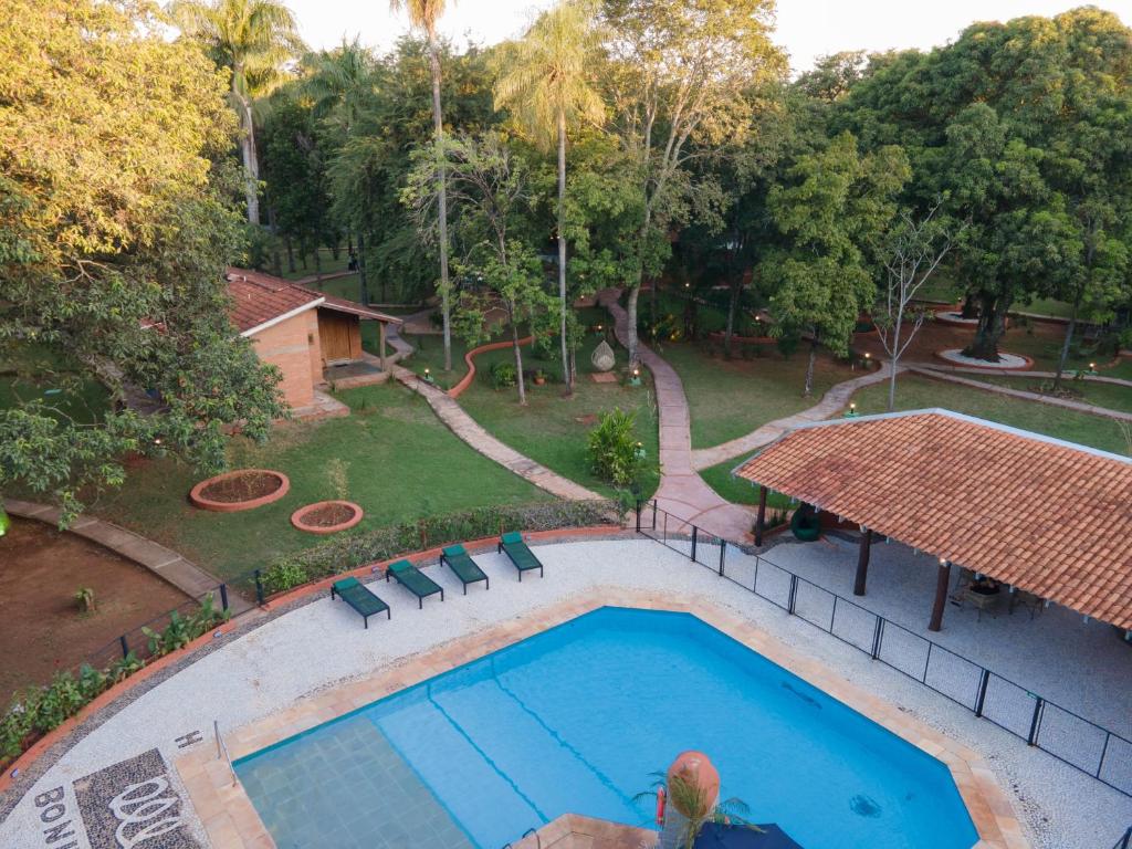 Pousada Olho D'Água em Bonito MS com área verde