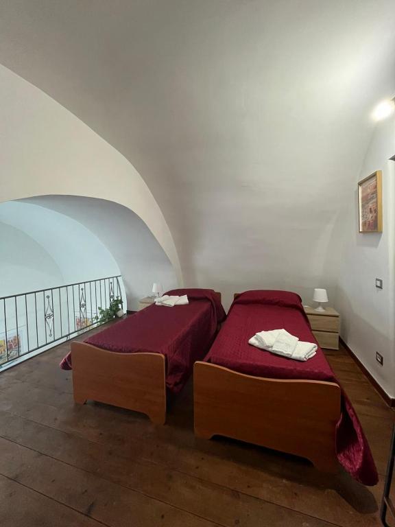 Postel nebo postele na pokoji v ubytování Casa MiraMare