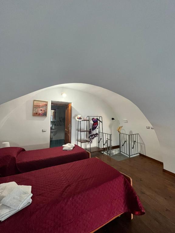 Postel nebo postele na pokoji v ubytování Casa MiraMare