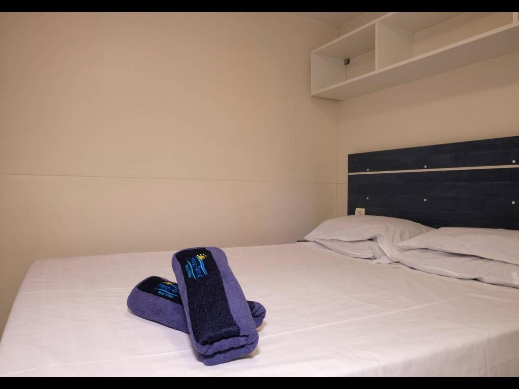Posteľ alebo postele v izbe v ubytovaní Camping Kato Alissos