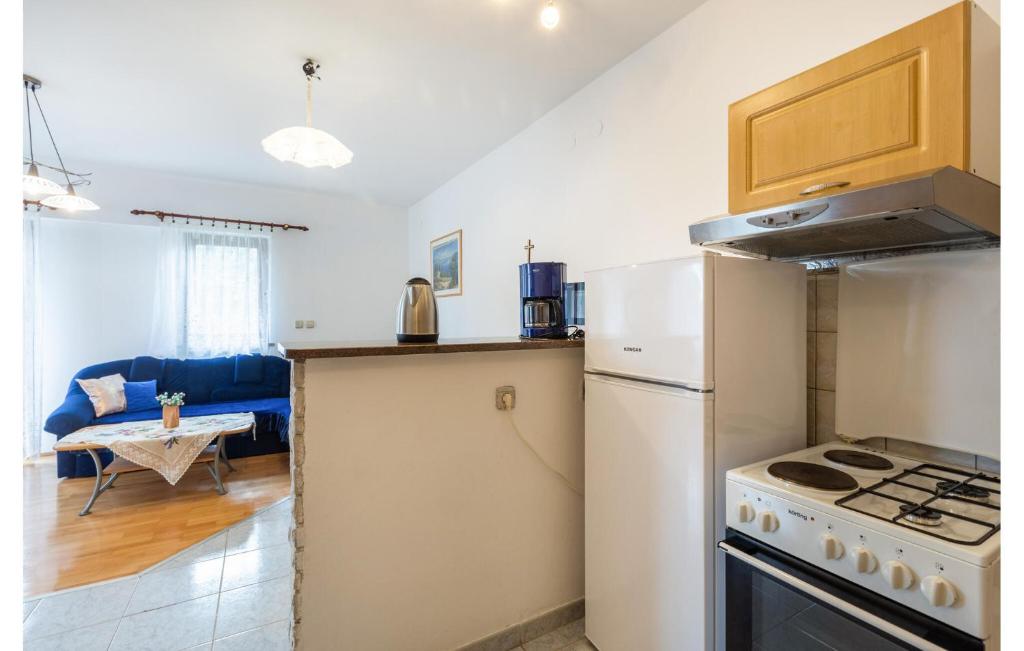 Kuchnia lub aneks kuchenny w obiekcie 2 Bedroom Lovely Apartment In Valbandon
