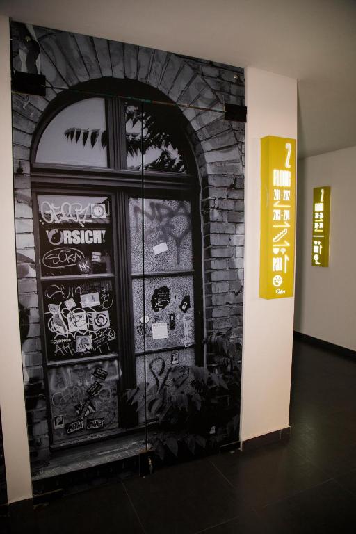Certifikát, hodnocení, plakát nebo jiný dokument vystavený v ubytování Graffity Hotel Med