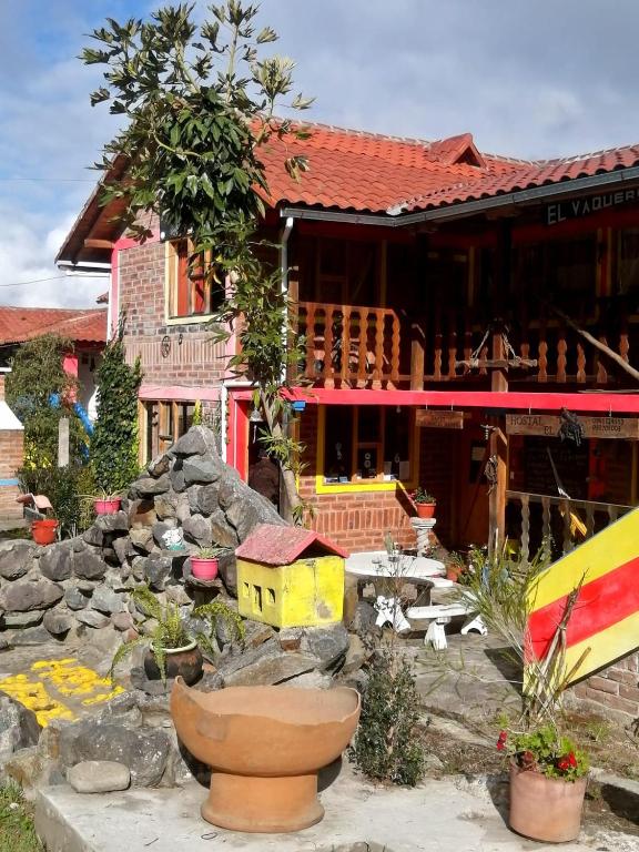 Budova, kde se bed and breakfast nachází