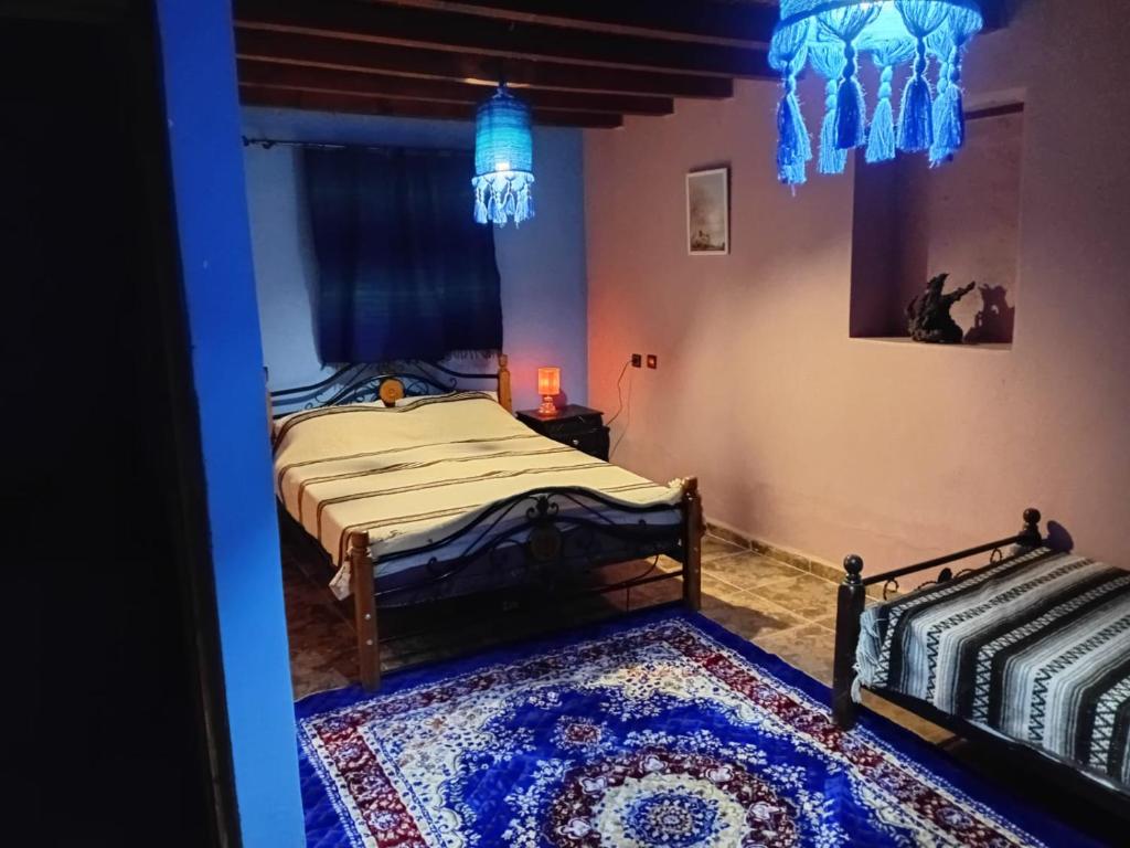 Voodi või voodid majutusasutuse Dar Zitouna toas