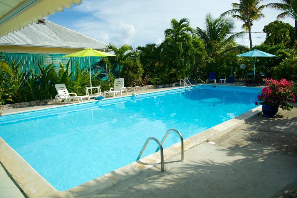 La alberca dentro o cerca de Hotel Cap Sud Caraibes