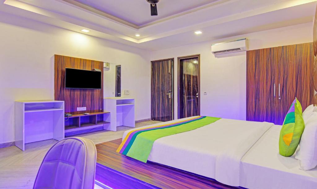 TV a/nebo společenská místnost v ubytování Itsy Hotels Prime Stay