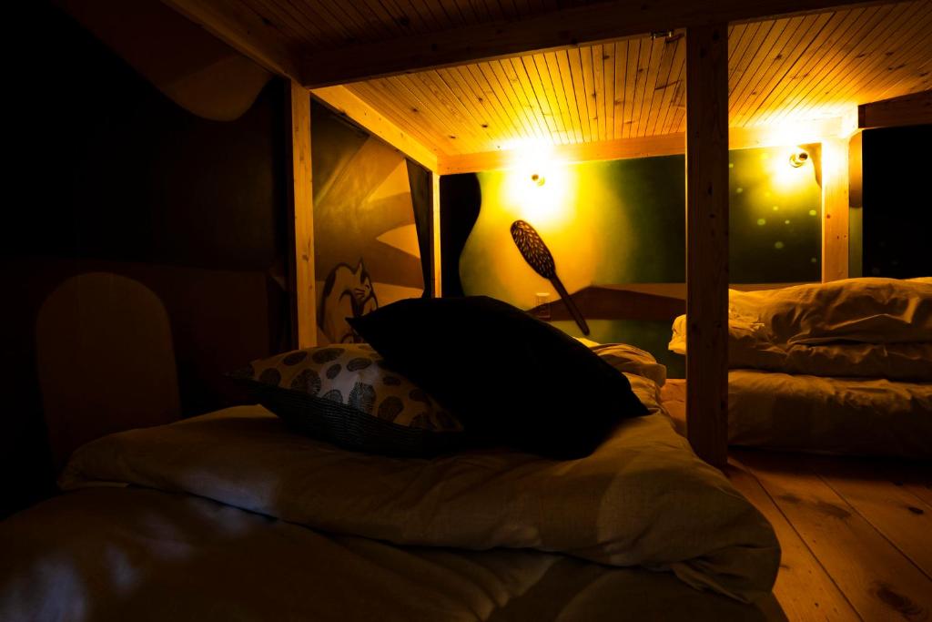 Domácí mazlíčci ubytovaní s hosty v ubytování R Hostel Namba south