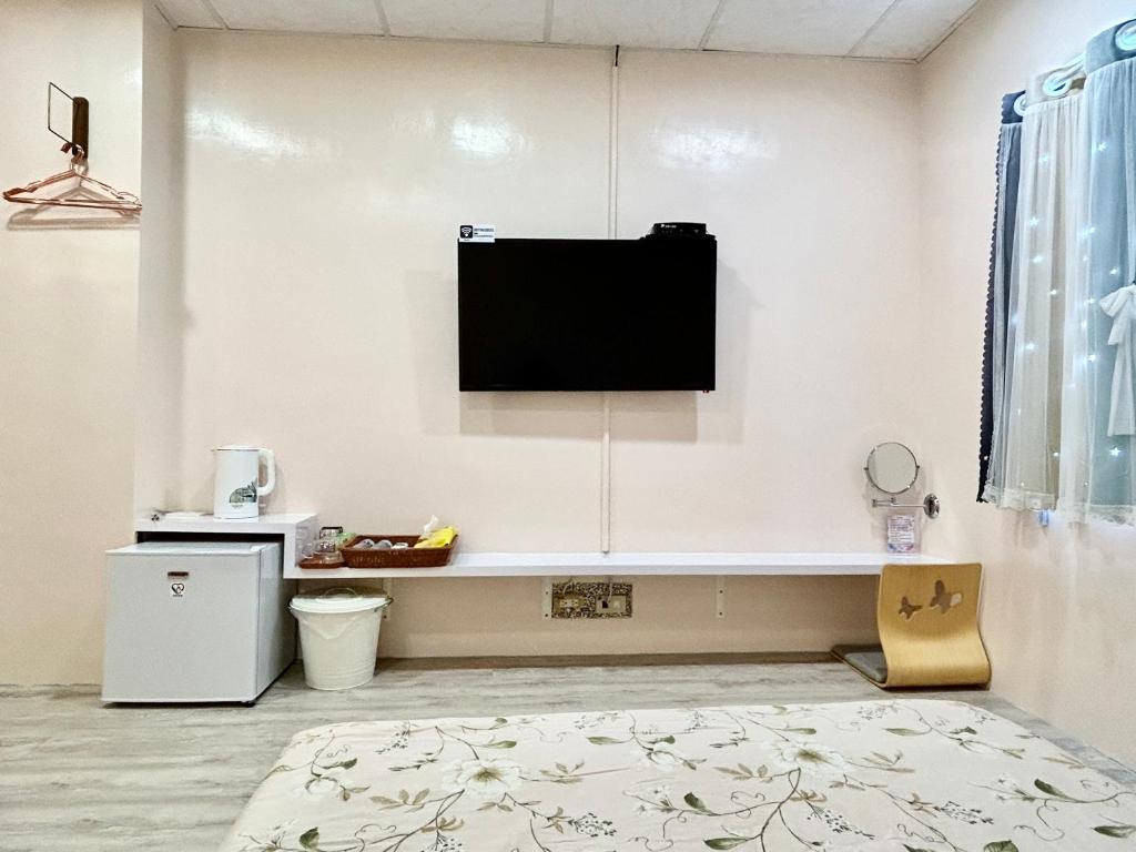 TV a/nebo společenská místnost v ubytování 宿室唷