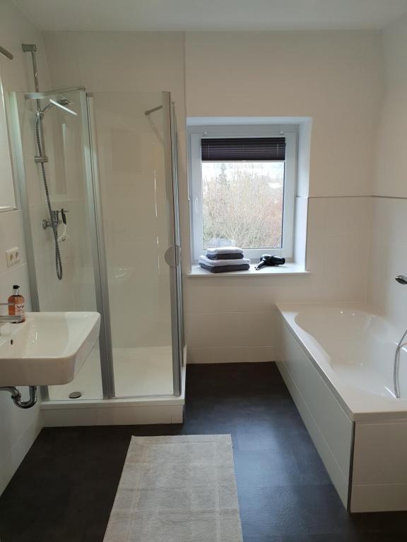 Koupelna v ubytování Apartment 28