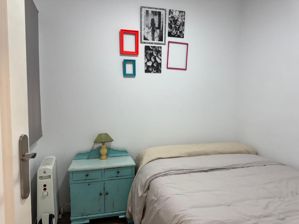 Postel nebo postele na pokoji v ubytování Apartamento Luna de San Basilio