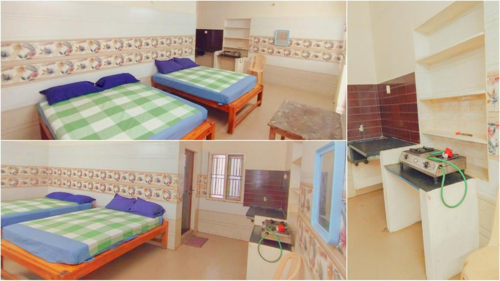 Postel nebo postele na pokoji v ubytování Felix Residency