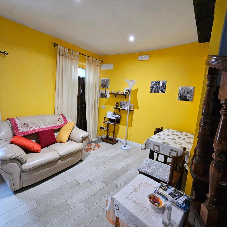 Area soggiorno di B&B Il Grifo