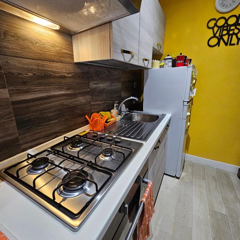 Cucina o angolo cottura di B&B Il Grifo