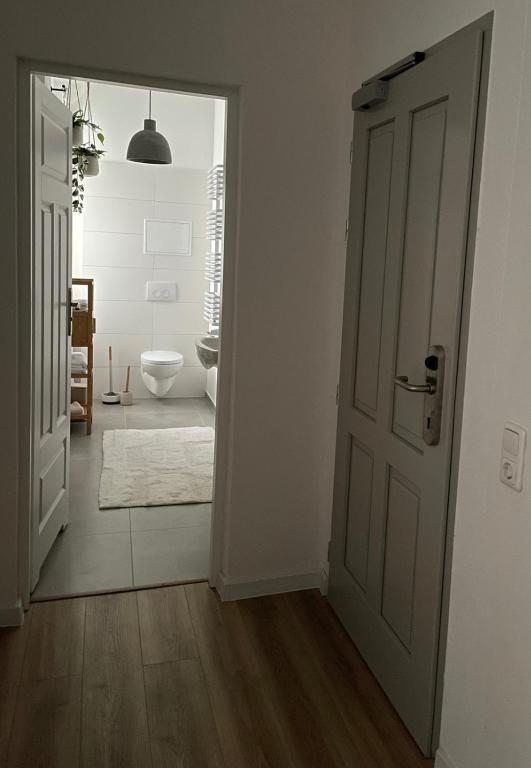 Postel nebo postele na pokoji v ubytování ApartNaest - vollausgestattete Apartments I kostenlos parken I flexibler Check-in I 1 bis 4 Zimmer I 1 bis 10 Personen