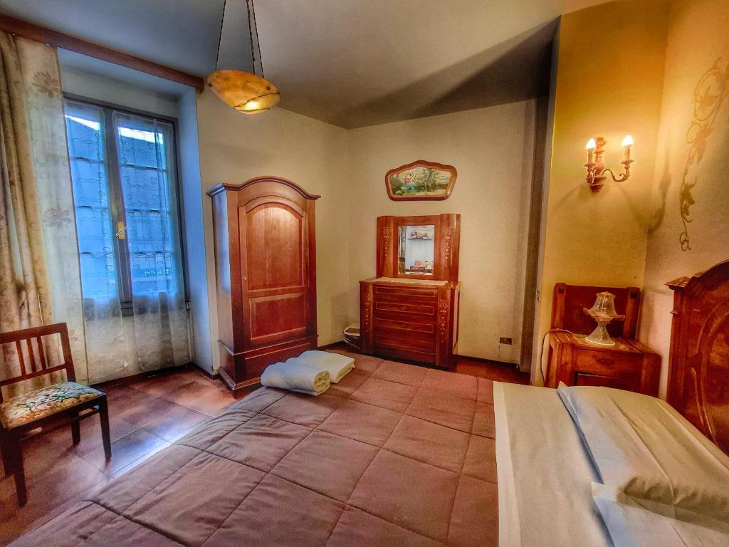 Postel nebo postele na pokoji v ubytování B&B La Veranda - Iseo