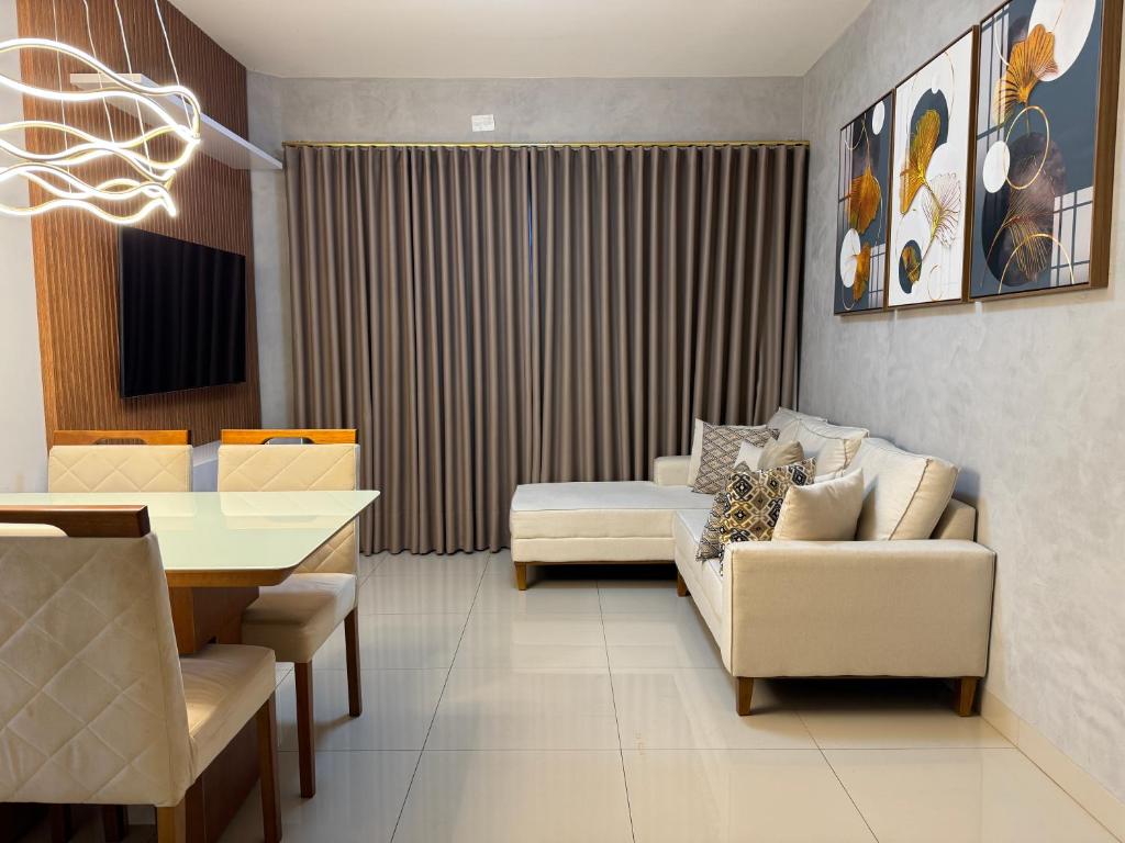 Posezení v ubytování Apartamento 2 Qt Próx a UniRV 101
