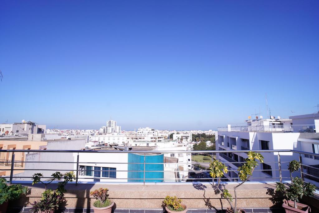 Nespecifikovaný výhled na destinaci Rabat nebo výhled na město při pohledu z hotelu