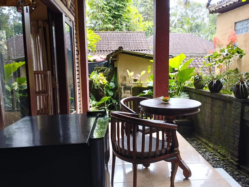 Zahrada ubytování Umah Ubud Guest House