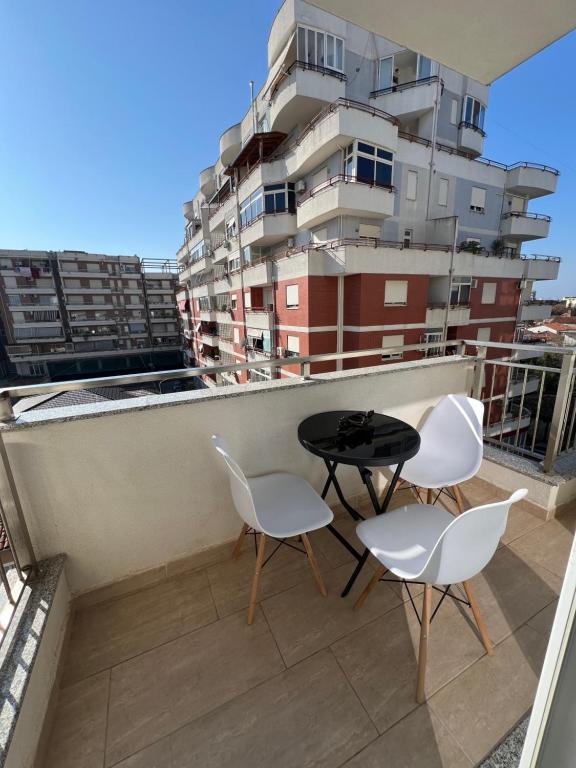 Balkón nebo terasa v ubytování Moon City Center Apartment