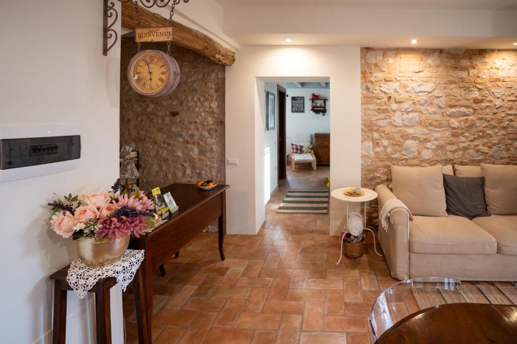Posezení v ubytování Casa Cardarella