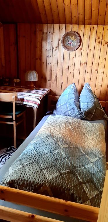 Postel nebo postele na pokoji v ubytování Platzerhütte