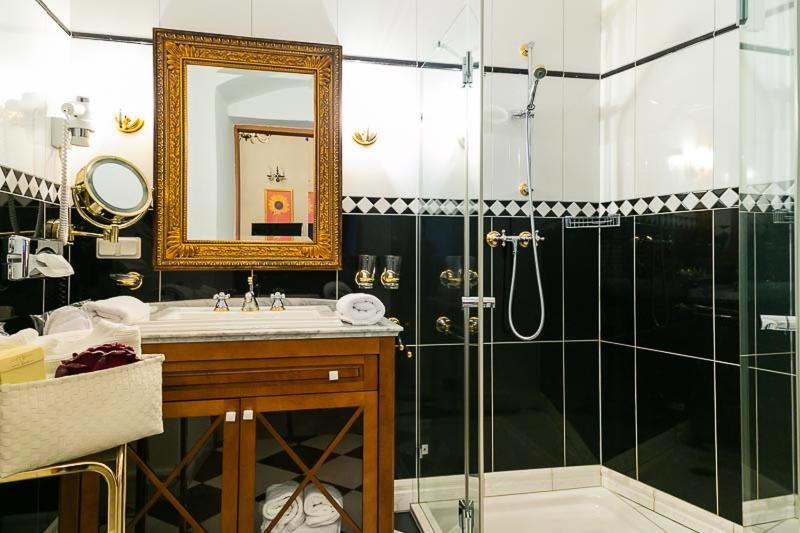 Kúpeľňa v ubytovaní Boutique Hotel Ur-Wachau