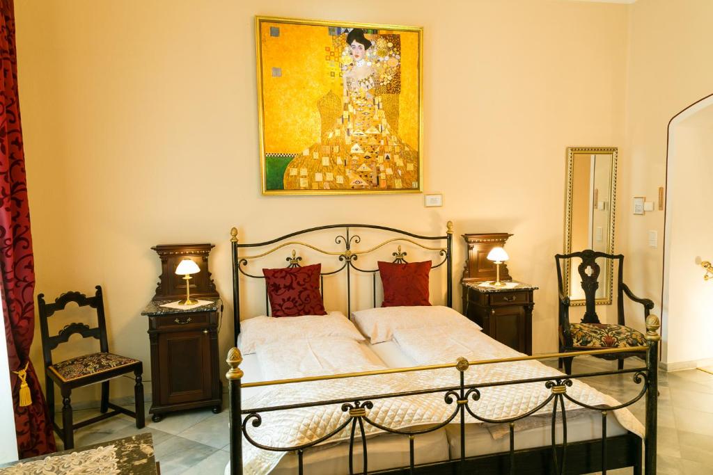 Posteľ alebo postele v izbe v ubytovaní Boutique Hotel Ur-Wachau