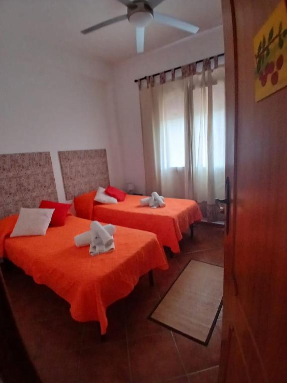 Letto o letti in una camera di Borgo Vignale