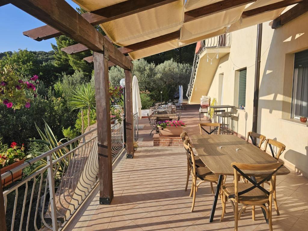 Balcone o terrazza di Borgo Vignale