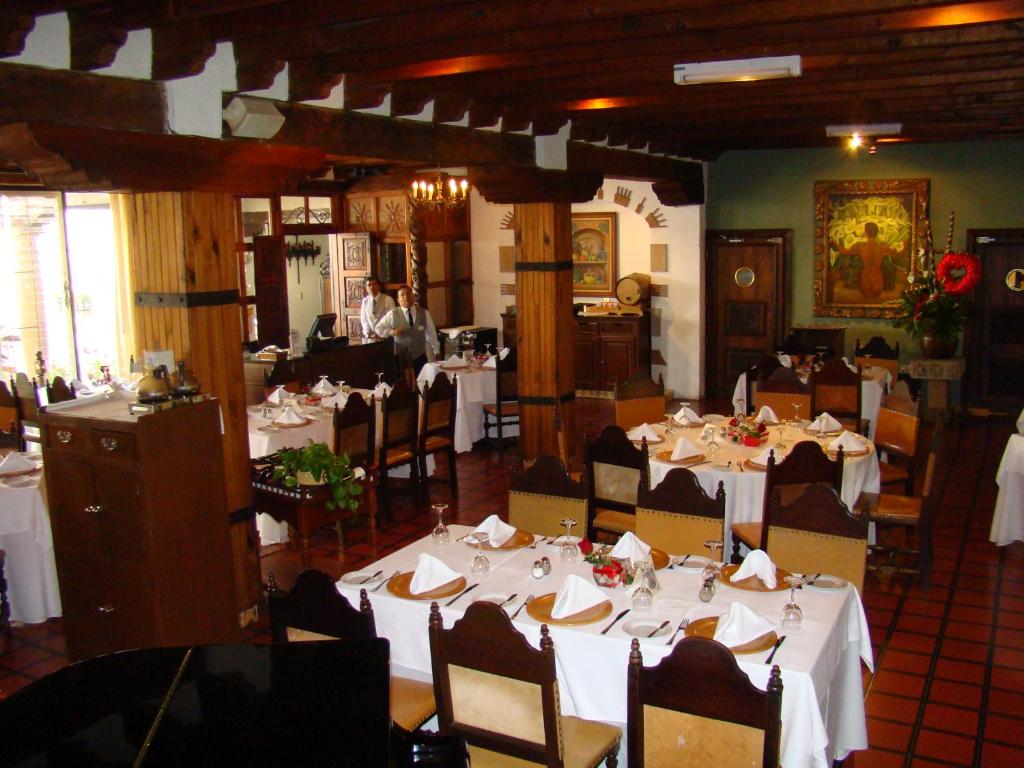 Restaurace v ubytování Mansion del Cupatitzio