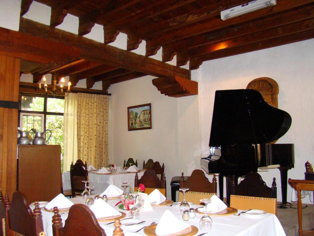 Restaurace v ubytování Mansion del Cupatitzio