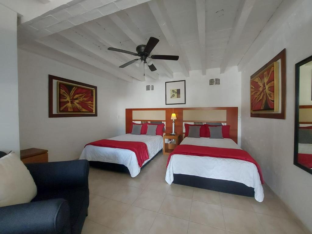 Casa de la O Hotel Boutique - Deluxe Queen Room Con Dos Camas Queen