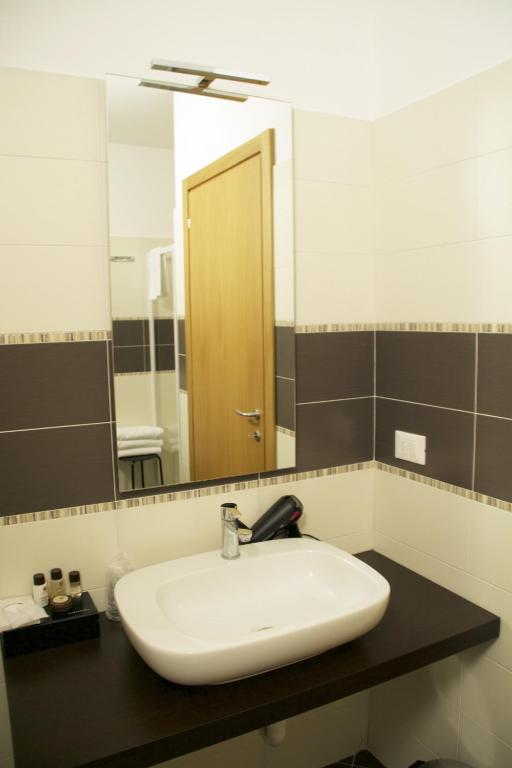 Koupelna v ubytování B&B Silvia