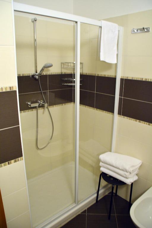 Koupelna v ubytování B&B Silvia
