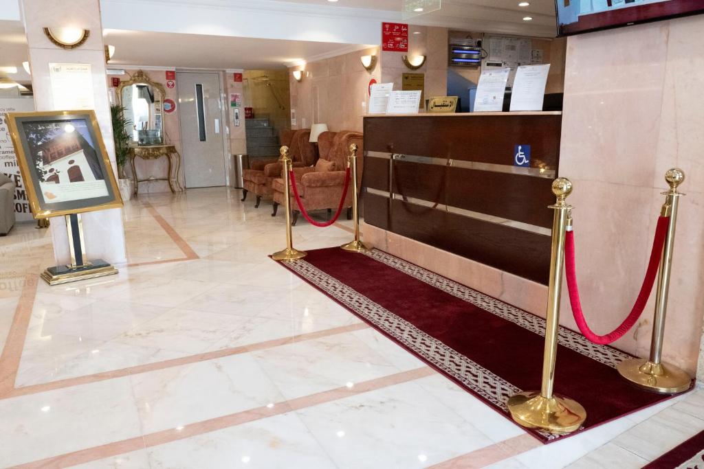 Vstupní hala nebo recepce v ubytování فندق المروج كريم AlMorooj Kareem Hotel
