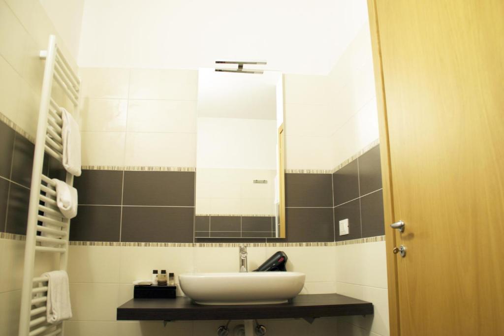 Koupelna v ubytování B&B Silvia