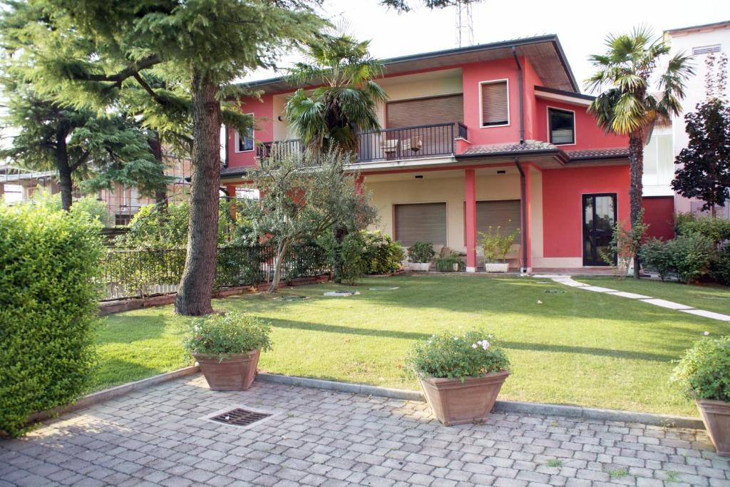 Zahrada ubytování B&B Silvia