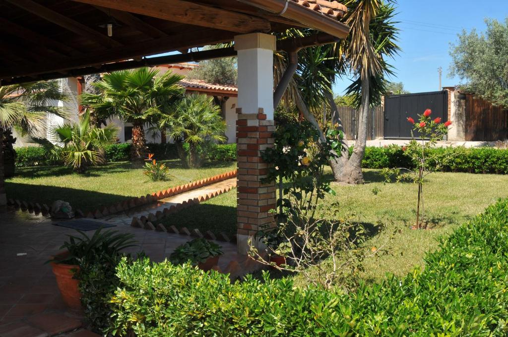 Zahrada ubytování B&B Il Mandorleto Avola