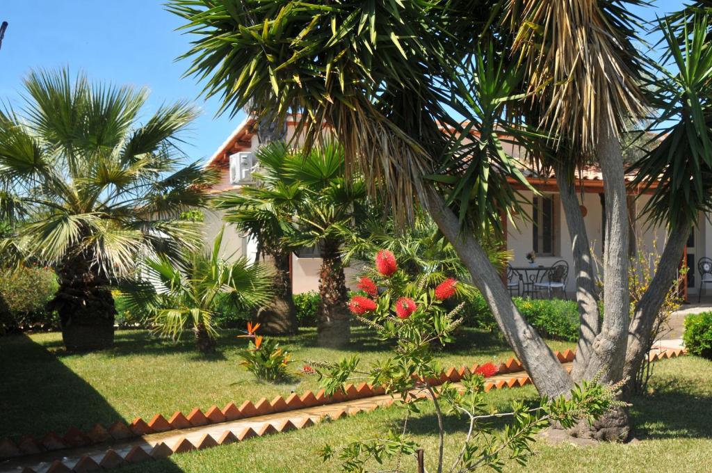 Zahrada ubytování B&B Il Mandorleto Avola