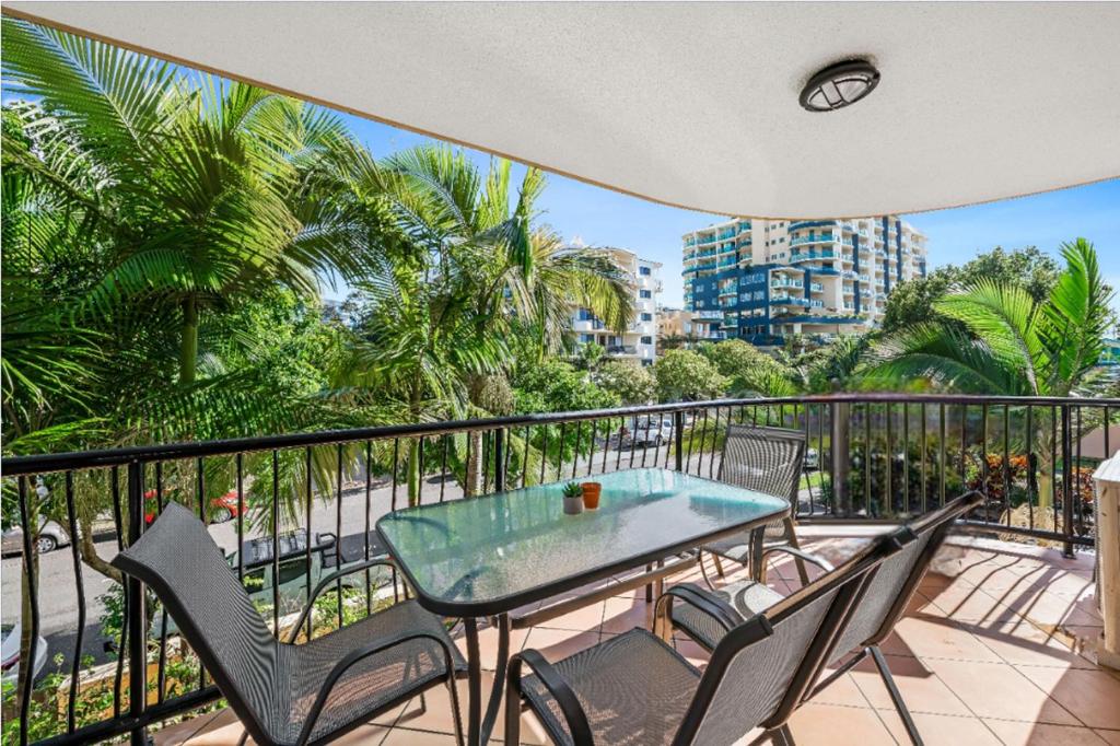Balkón nebo terasa v ubytování Asiatic Suite at Nautilus Mooloolaba